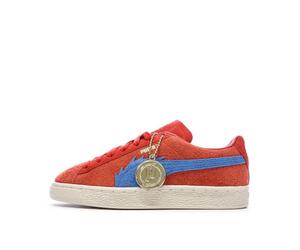 PUMA Baskets Rouge/Bleu Garçon Suede One Piece Jr