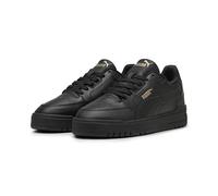 PUMA Baskets Shuffle Downtown Unisexes, Puma Black PUMA Black PUMA Gold, 48.5 EU