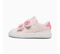 PUMA Baskets Smash 3.0 Butterfly Enfant 28, Frosty Pink Strawberry Burst White Silver