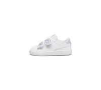 PUMA Baskets Smash 3.0 Butterfly Enfant 33, White Vivid Violet Silver Purple Metallic