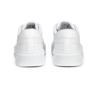 Puma Baskets Smash Platform V3 Femme, Chaussures, Blanc/Silver, 37 White,Silver