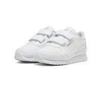 Puma Baskets St Runner v4 Holo – Blanc Argent métallisé – Enfant 34