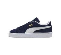 PUMA Baskets Suede Classic Enfant et Adolescent, Chaussures, Navy/Blanc, 38.5 38.5