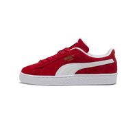 PUMA Baskets Suede Classic Enfant et Adolescent, Chaussures, Rouge/Blanc, 37.5 37.5