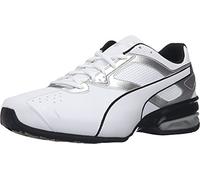 PUMA Baskets Tazon 6 Cross Trainer pour Homme, Puma White PUMA Silver PUMA Black, 44 EU