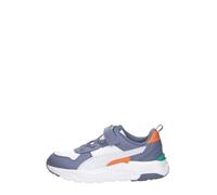 PUMA Baskets Trinity 2 LT AC+ PS, Blanc/Argent Brume-Gris Ciel, Pointure 43 pour Enfant, Puma Blanc Argent Brume Gris Ciel, 28 EU