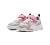 PUMA Baskets Trinity Enfant et Adolescent 33, Feather Gray Echo Pinkscape Pink