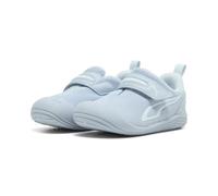 Puma Baskets Unisexe avec Chaton Mesh V Inf, Couleur Vert Aquatique (Sea Illusion-Aqua Glow), Taille 38