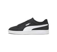 PUMA Baskets Unisexe Smash 3.0 Buck, Puma Noir PUMA Blanc, 42.5 EU