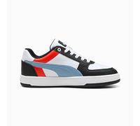 Puma Baskets Unisexes Caven 2.0 Block JrSneaker pour Enfants, Puma Blanc Cool Blue Puma Black, 6 UK
