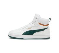 PUMA Baskets Unisexes Caven 2, Pointure 39, Blanc Myrte Foncé Caramel Vert Lait Beige, 39 EU