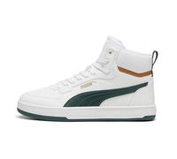 PUMA Baskets Unisexes Caven 2, Pointure 39, Blanc Myrte Foncé Caramel Vert Lait Beige, 42 EU