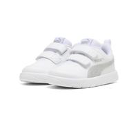 Puma Baskets Unisexes pour bébé COURTFLEX V3 Glitz V INF, Blanc Argent, 41 EU EU