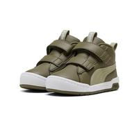 Puma Baskets Unisexes pour bébé Multiflex 2 Mid SL V InfSneaker, Loden Green Lux Army, 24 EU