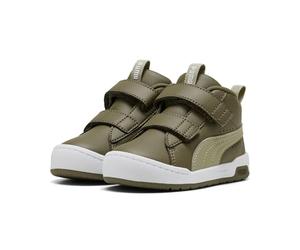Puma Baskets Unisexes pour bébé Multiflex 2 Mid SL V InfSneaker, Loden Green Lux Army, 24 EU