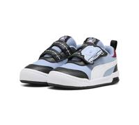 Puma Baskets Unisexes pour bébé MULTIFLEX 2 Racing Crew V INF, Chambray Bleu Blanc, 37 EU Enfant