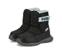 PUMA Garçon Unisex Kinder Nieve Boot WTR AC Inf Basket, Black Black, 23 EU