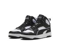 PUMA Baskets Unisexes RBD Break Mid, Blanc, Noir, 38 EU, Puma White, 38 EU