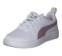PUMA Baskets Unisexes Rickie Jr pour Enfant, Puma Baie de sureau Blanche, 37 EU