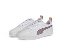 PUMA Baskets Unisexes Rickie Jr pour Enfant, Puma Baie de sureau Blanche, 38 EU