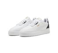 PUMA Baskets Unisexes Shuffle Downtown, Blanc et Bleu Marine, Pointure 46, Puma White PUMA White New Navy, 48.5 EU