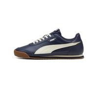Puma Baskets Unisexes Turino II, Bleu Marine/Alpine Snow-Gum, 43 EU, Puma Gomme à Neige Alpine Bleu Marine, 44 EU
