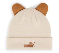PUMA Beanie bonnet beige brun clair pour femme - Animal Mid Crown Beanie Jr Alpine Snow 315333 Taille unique