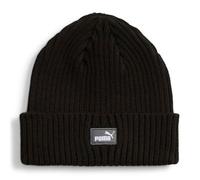 PUMA Beanie bonnet noir pour femme et homme - Classic Low Crown Beanie Jr Puma Black 315506 Taille unique