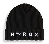 PUMA Beanie bonnet noir pour femme et homme - Puma x Hyrox Mid Crown Beanie Puma Black 315328 Taille unique