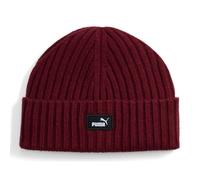 PUMA Beanie bonnet rouge vin pour femme et homme - Ess Fisherman Beanie Ruby Shimmer 315486 Taille unique