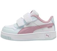 PUMA Bébé Fille Carina Street V INF Sneaker, White-Poised Pink-Sea Glass, 26 EU