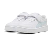 PUMA Bébé Fille Court Lally AC+ INF Sneaker, White-Peaceful Blue, 26 EU
