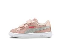 PUMA Bébé Fille Smash v2 Glitz Glam V Inf Basket, Lotus Silver, 25 EU