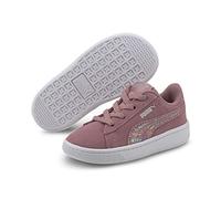 PUMA Bébé Fille Vikky v2 Multicolor FS AC Baskets, Foxglove Silver Black, 22 EU