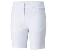 PUMA Bermuda Short de Golf, Blanc éclatant, M Femme