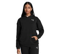 PUMA Sweat-shirt 'Better Essentials' noir / blanc, Taille L