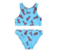PUMA Bikini azur / bleu néon / saumon / noir, Taille 152
