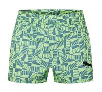 PUMA Block Logo Shorts Bain, Mineral Blue Combo, S Homme