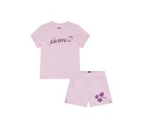 PUMA BLOSSOM T-shirt et short Ensemble G 680320, rose, 9 ans