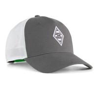 PUMA BMG King Trucker Cap Flat Bronze - Warm White Gris