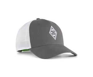 PUMA BMG King Trucker Cap Flat Bronze - Warm White Gris