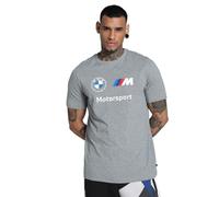 Puma BMW M Motorsport ESS Logo T-Shirt, Gris Moyen chiné, L