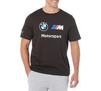 PUMA BMW M Motorsport Essentials Logo Tee T-Shirt, Noir, S Homme