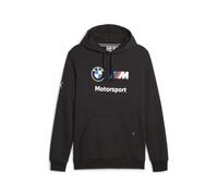 Puma BMW M Motorsport Essentials Sweat à Capuche en Polaire pour Homme, Noir Puma, Medium