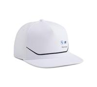 PUMA BMW M Motorsport Flat Brim Cap Chapeau, Blanc, Taille Unique Mixte