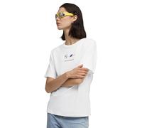 PUMA BMW MMS WMN Ess+ Logo Tee II T-Shirt pour Femme