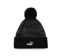 Puma Bonnet avec Pompon Ess, Noir, Taille Unique