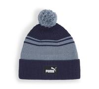 PUMA Bonnet couronne mi-haute à pompon Essentials, Accessoires, Bleu, OSFA OSFA