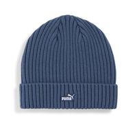 PUMA Bonnet couronne mi-haute avec écusson Essentials, Accessoires, Bleu, OSFA OSFA