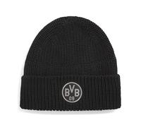 PUMA Bonnet Essentials Borussia Dortmund, Sport, Noir/Flat Medium Gris, OSFA OSFA